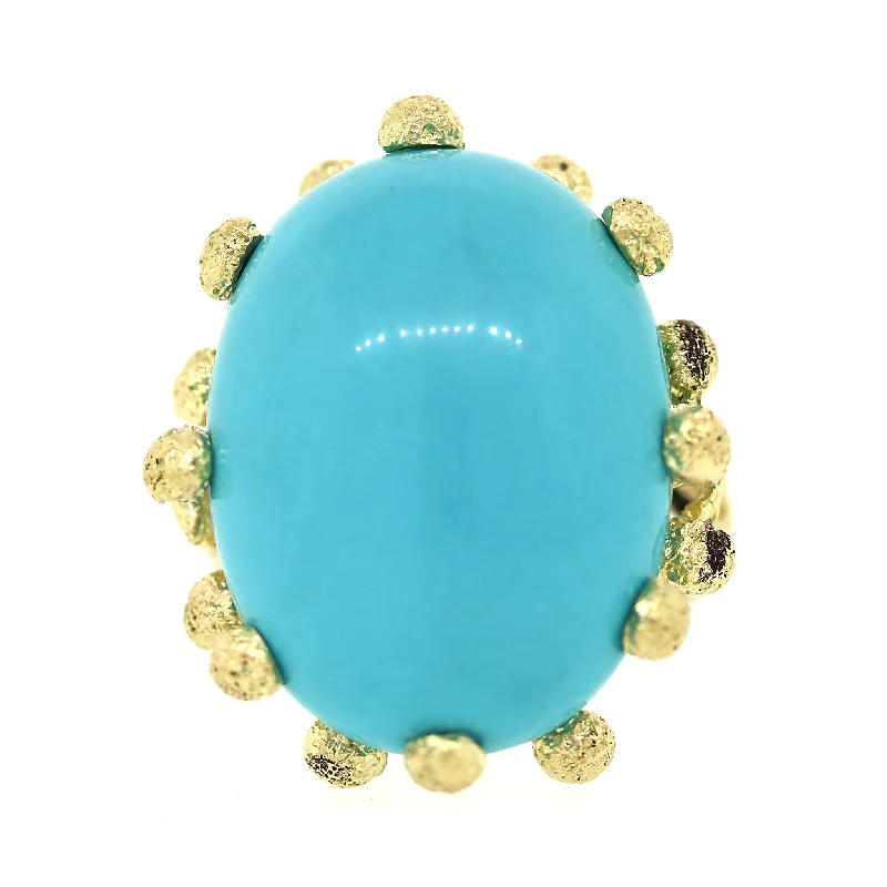 Buy More, Save More – Special Jewelry Discounts Turquoise and Yellow Gold Ocean Reef Ring Buy More, Save More – Special Jewelry Discounts Turquoise and Yellow Gold Ocean Reef Ring