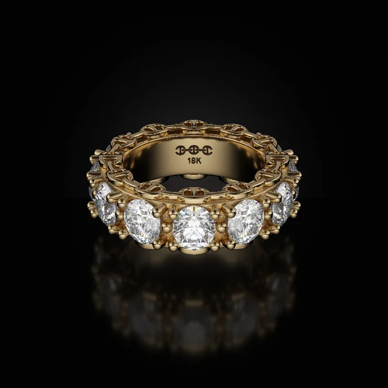 The Perfect Jewelry Piece At The Perfect Price 5MM INFINITE I RING | PRONG SETTING