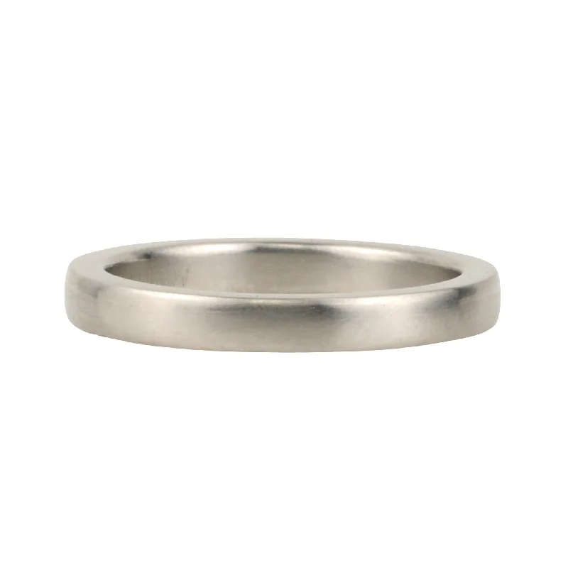 The Perfect Jewelry Piece At The Perfect Discount Platinum "Flattish Band" Ring