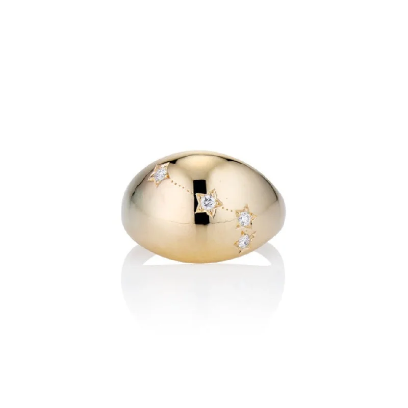 Shop Dazzling Jewelry At The Best Prices Diamond Constellation Dome Ring