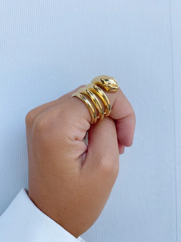 Flash Sale On Stunning Jewelry – Don't Miss Out CELINE WRAPPED SNAKE RING