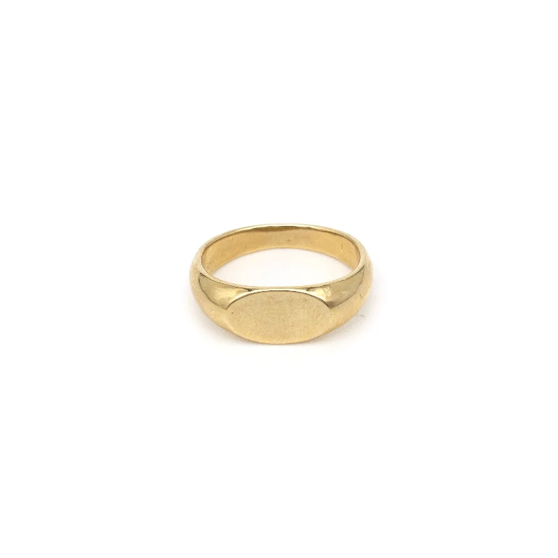 Luxury Jewelry Clearance – Shop Premium Styles Now Gold Signet Ring
