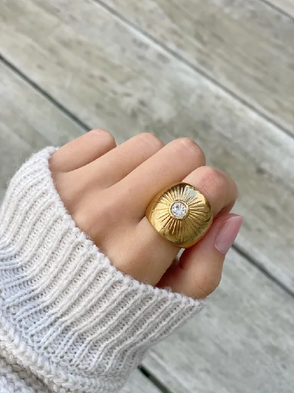 Shine Without Limits – Jewelry Sale Happening Now SAREE BURST RING