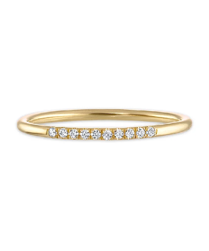 Don't Miss These Dazzling Jewelry Discounts Pavé Ring