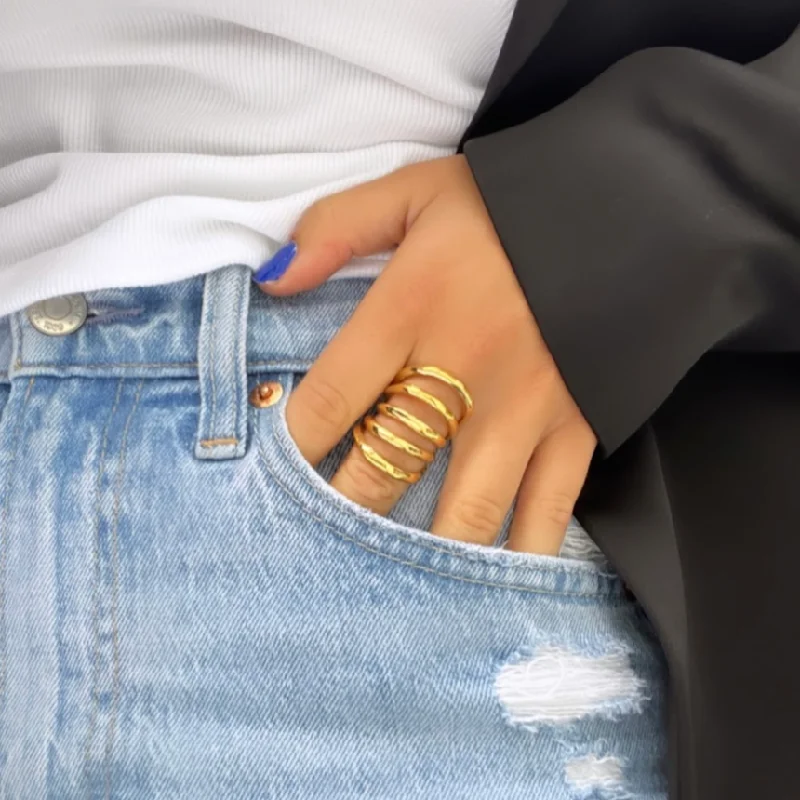 Must-Have Jewelry At Unbelievable Discounts FELICIA FAN RING