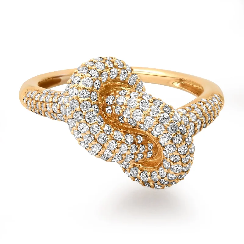 Once-A-Year Jewelry Deals – Shop Before They’Re Gone Tied the Knot Pave Diamond Ring Once-A-Year Jewelry Deals – Shop Before They’Re Gone Tied the Knot Pave Diamond Ring