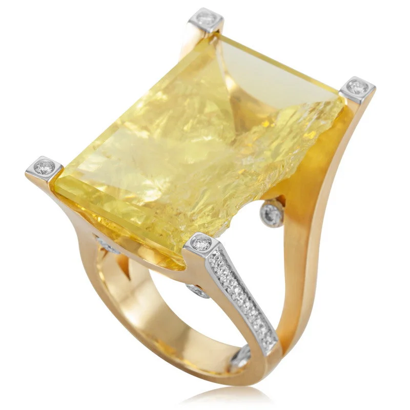Shop High-Quality Jewelry At Jaw-Dropping Discounts Women's Cleaved Lemon Quartz Ring Shop High-Quality Jewelry At Jaw-Dropping Discounts Women's Cleaved Lemon Quartz Ring