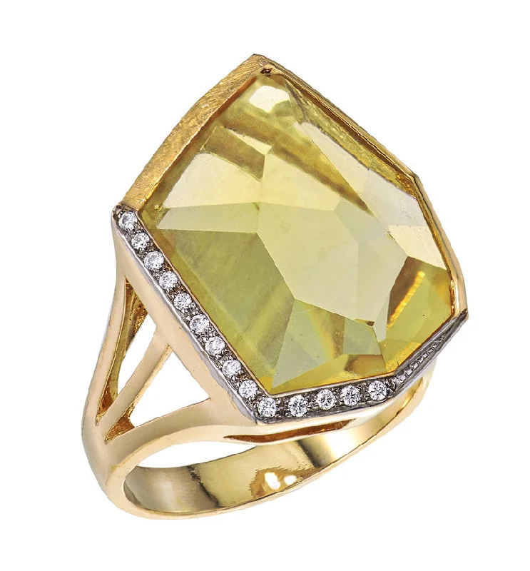 Shop Handcrafted Jewelry At Special Promotional Rates Women's Mirror Mirror Lemon Quartz Ring Shop Handcrafted Jewelry At Special Promotional Rates Women's Mirror Mirror Lemon Quartz Ring