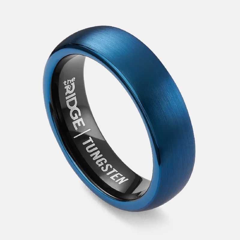 Jewelry Flash Sale – Stylish Designs At Unbeatable Rates Ridge 6mm Rounded Ring Set - Alpine Navy Jewelry Flash Sale – Stylish Designs At Unbeatable Rates Ridge 6mm Rounded Ring Set - Alpine Navy