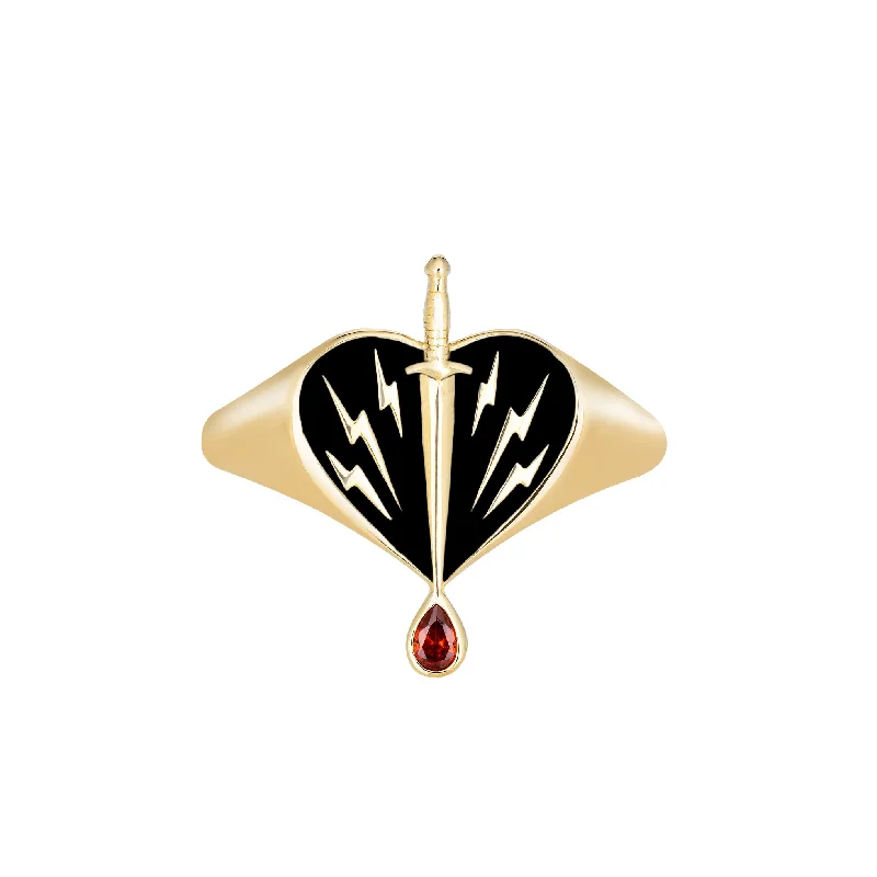 Sparkle For Less – Shop Our Limited-Time Jewelry Deals Heart Striker Ring