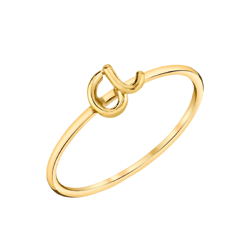 Limited-Time Offer On Premium Jewelry Collections Handmade Letter Ring