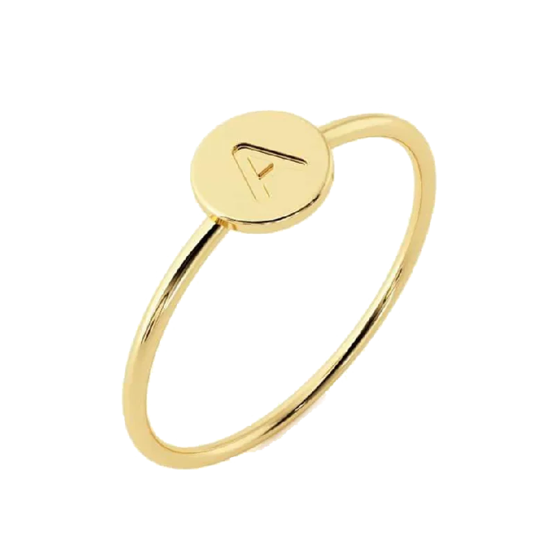 Exclusive Jewelry Sale – Limited-Time Discounts Stacking Initial Ring