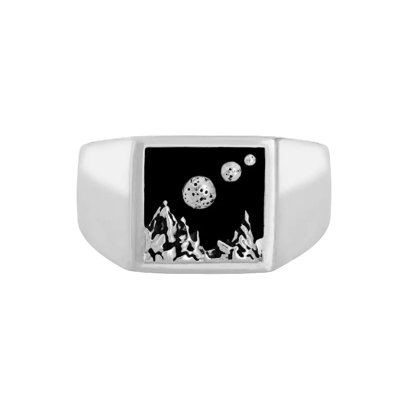 Luxury Jewelry Now At Special Promotional Rates Planet Scape Signet