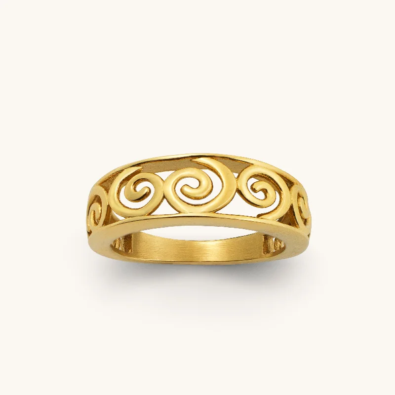 Final Call For Exquisite Jewelry At Reduced Rates Spiral Woven Ring
