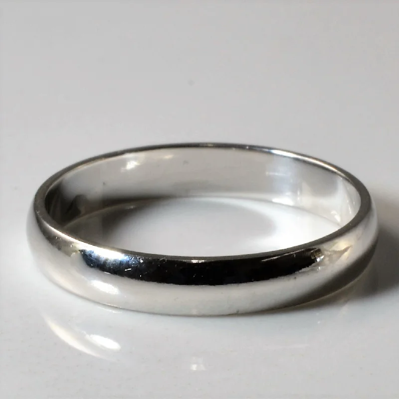 Bold And Beautiful Jewelry Now At Irresistible Prices 10k White Gold Band | SZ 5.75 | Bold And Beautiful Jewelry Now At Irresistible Prices 10k White Gold Band | SZ 5.75 |