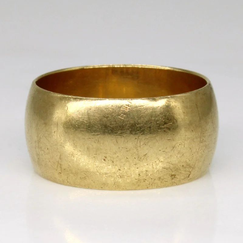 Personalized Jewelry Sale – Meaningful Gifts At Great Prices 1960s Yellow Gold Wide Band | SZ 7.75 | Personalized Jewelry Sale – Meaningful Gifts At Great Prices 1960s Yellow Gold Wide Band | SZ 7.75 |