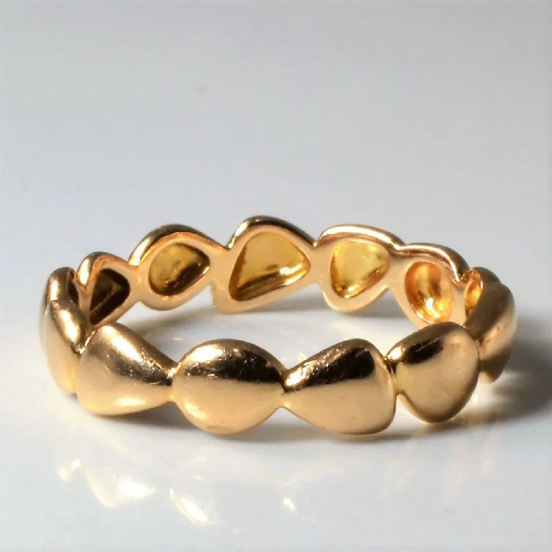Sparkle More For Less – Jewelry Sale Happening Now Beaded Gold Band | SZ 8 |