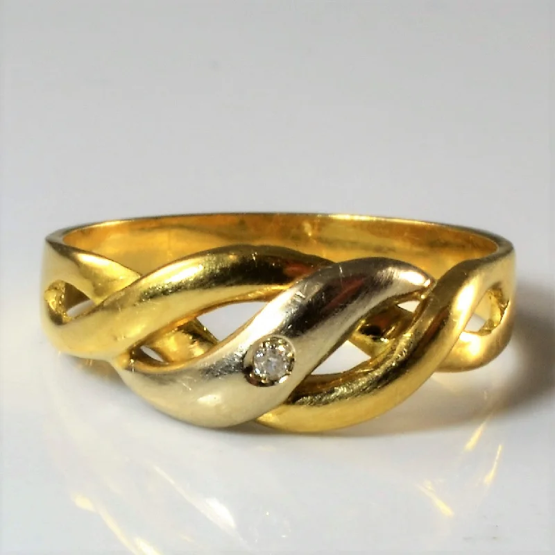 Flash Sale On Exquisite Jewelry – Don't Miss Out Braided Diamond Ring | 0.01ct | SZ 7 | Flash Sale On Exquisite Jewelry – Don't Miss Out Braided Diamond Ring | 0.01ct | SZ 7 |