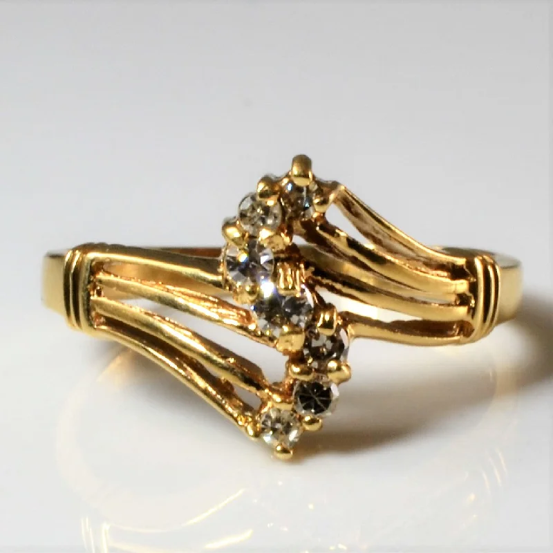 Buy More, Save More On Stunning Jewelry Pieces Bypass Diamond Ring | 0.15ctw | SZ 6.25 | Buy More, Save More On Stunning Jewelry Pieces Bypass Diamond Ring | 0.15ctw | SZ 6.25 |