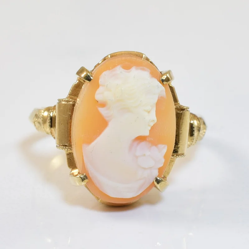 Timeless Beauty, Unbeatable Deals – Jewelry Sale On Cameo Ring | 2.75ct | SZ 5.5 |