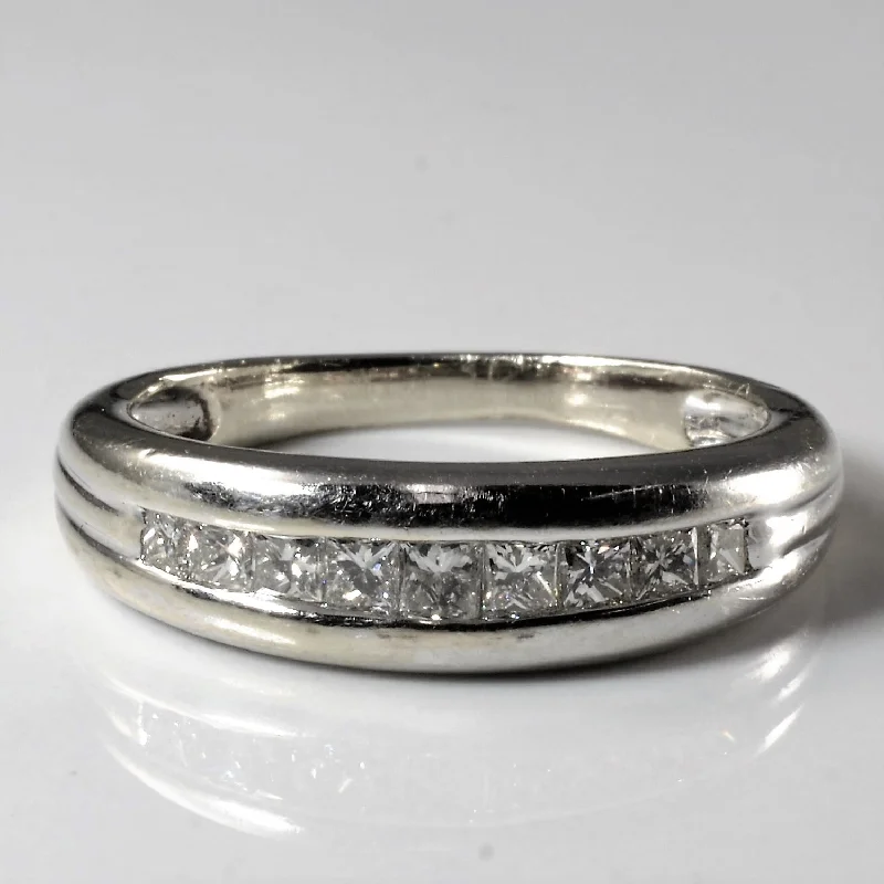 Personalized Jewelry At Special Discount Rates Princess Diamond Channel Band | 0.60ctw | SZ 7.5 | Personalized Jewelry At Special Discount Rates Princess Diamond Channel Band | 0.60ctw | SZ 7.5 |