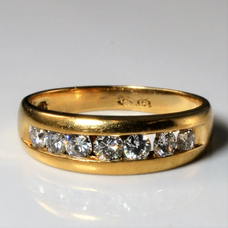 Luxury Jewelry Without The Luxury Price Tag Channel Set Diamond Band | 0.70ctw | SZ 6.75 | Luxury Jewelry Without The Luxury Price Tag Channel Set Diamond Band | 0.70ctw | SZ 6.75 |