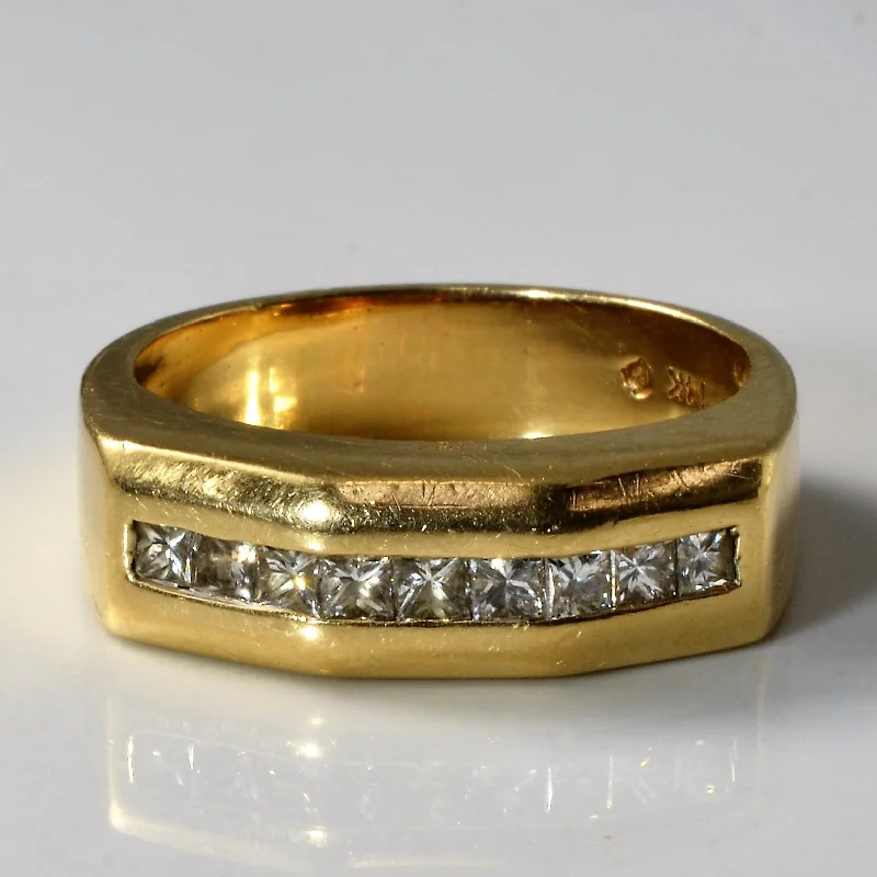 Limited-Time Offer On Premium Jewelry Collections Tapered Edge Channel Set Diamond Band | 0.63ctw | SZ 10.25 |