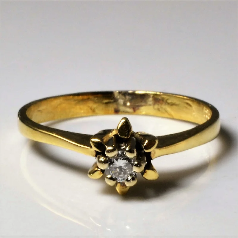 Shop Signature Jewelry Styles At Exclusive Prices Petite Floral Diamond Ring | 0.08ct | SZ 7 | Shop Signature Jewelry Styles At Exclusive Prices Petite Floral Diamond Ring | 0.08ct | SZ 7 |