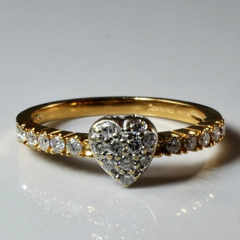 Exclusive Jewelry Sale Event – Shop Now Pave Diamond Heart Promise Ring | 0.33ctw | SZ 6.75 | Exclusive Jewelry Sale Event – Shop Now Pave Diamond Heart Promise Ring | 0.33ctw | SZ 6.75 |