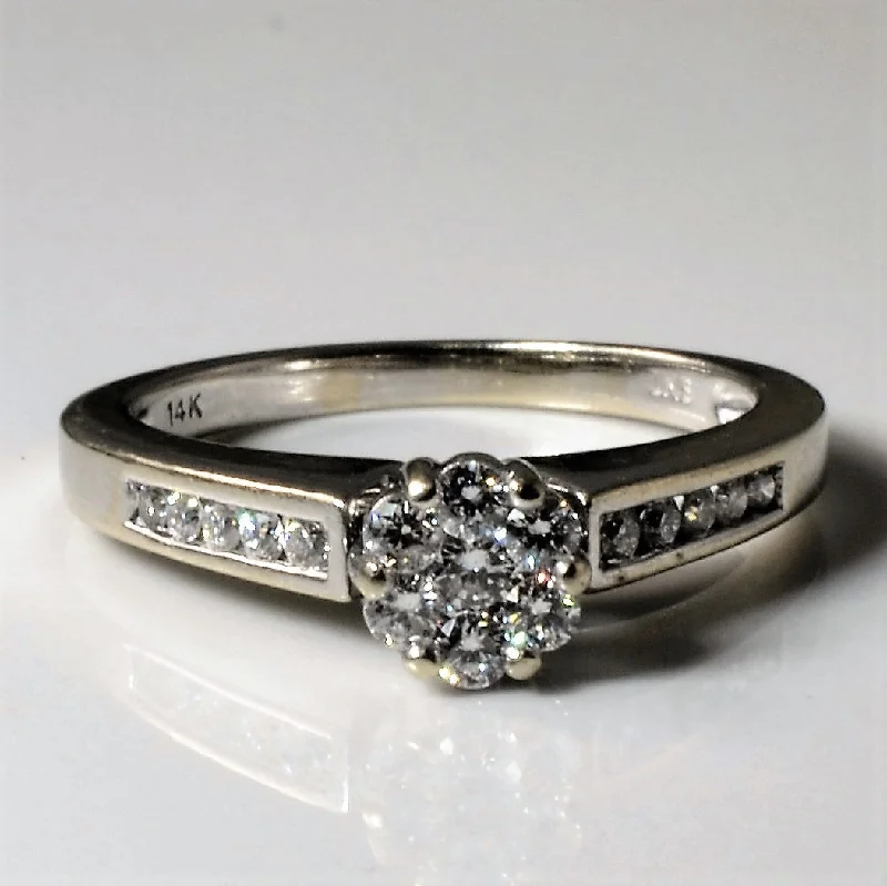 Personalized Jewelry Sale – Unique Pieces At Great Prices Illusion Cluster Diamond Ring | 0.37ctw | SZ 6 | Personalized Jewelry Sale – Unique Pieces At Great Prices Illusion Cluster Diamond Ring | 0.37ctw | SZ 6 |
