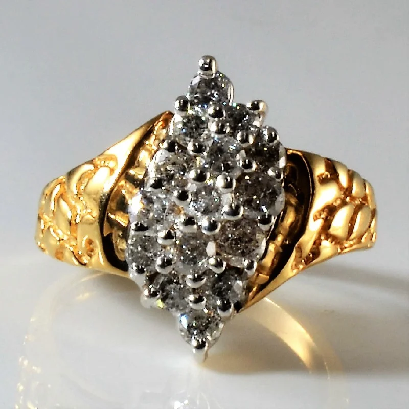 Don't Miss Our Biggest Jewelry Sale Of The Season Diamond Wave Bypass Ring | 0.82ctw | SZ 6.5 | Don't Miss Our Biggest Jewelry Sale Of The Season Diamond Wave Bypass Ring | 0.82ctw | SZ 6.5 |