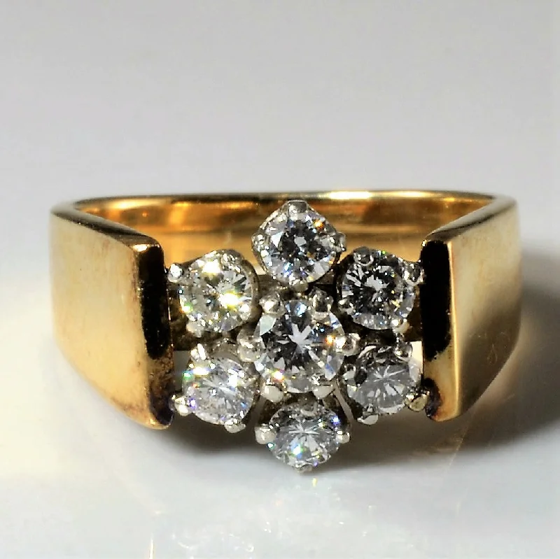 Jewelry Sale Alert – Shop Timeless Elegance Today Seven Stone Diamond Cluster Ring | 0.47ctw | SZ 3.5 | Jewelry Sale Alert – Shop Timeless Elegance Today Seven Stone Diamond Cluster Ring | 0.47ctw | SZ 3.5 |