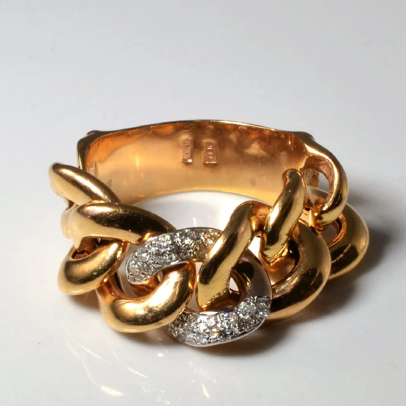 Must-Have Jewelry Pieces At Reduced Prices Diamond Curb Link Ring | 0.11ctw | SZ 8 | Must-Have Jewelry Pieces At Reduced Prices Diamond Curb Link Ring | 0.11ctw | SZ 8 |