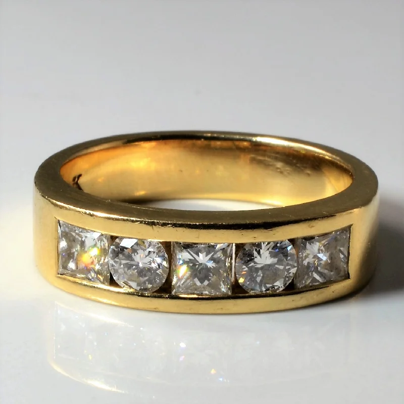 Timeless Beauty, Unbeatable Deals – Jewelry Sale On Mixed Cut Diamond Band | 1.58ctw | SZ 8.5 | Timeless Beauty, Unbeatable Deals – Jewelry Sale On Mixed Cut Diamond Band | 1.58ctw | SZ 8.5 |