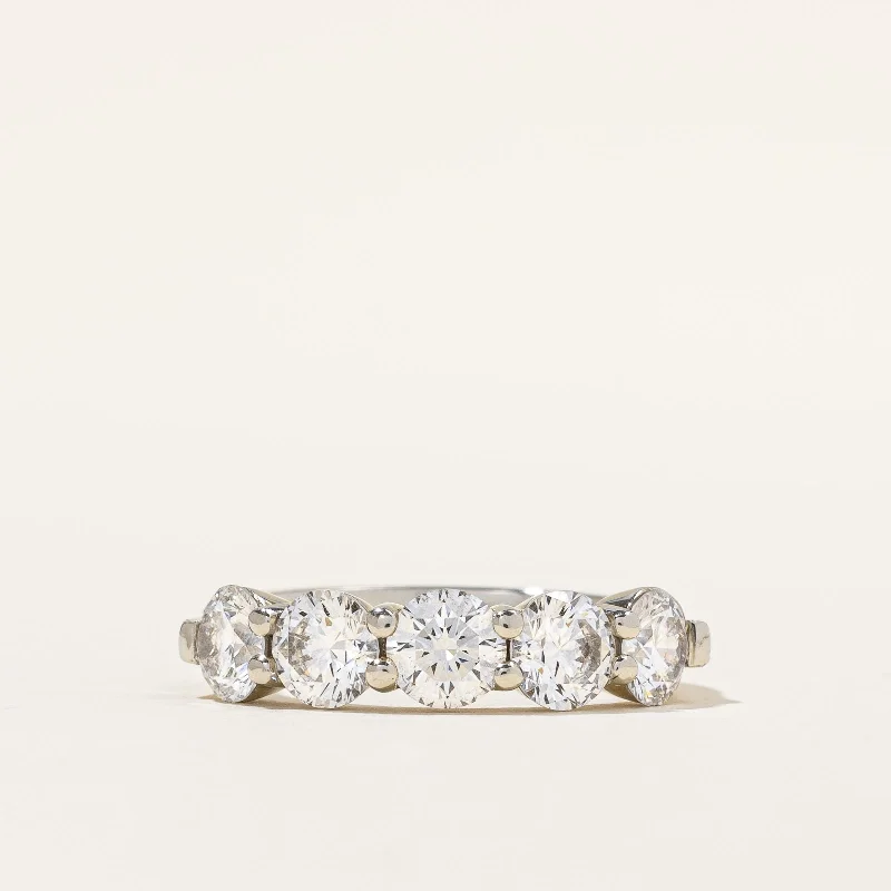 Timeless Jewelry Styles At Wallet-Friendly Prices Brinkhaus' Five Stone Diamond Ring | 2.25ctw | SZ 7.5 | Timeless Jewelry Styles At Wallet-Friendly Prices Brinkhaus' Five Stone Diamond Ring | 2.25ctw | SZ 7.5 |