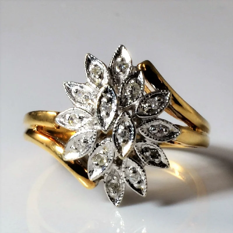 Unmissable Discounts On Timeless Jewelry Pieces Floral Diamond Cascade Ring | 0.07ctw | SZ 6.25 | Unmissable Discounts On Timeless Jewelry Pieces Floral Diamond Cascade Ring | 0.07ctw | SZ 6.25 |