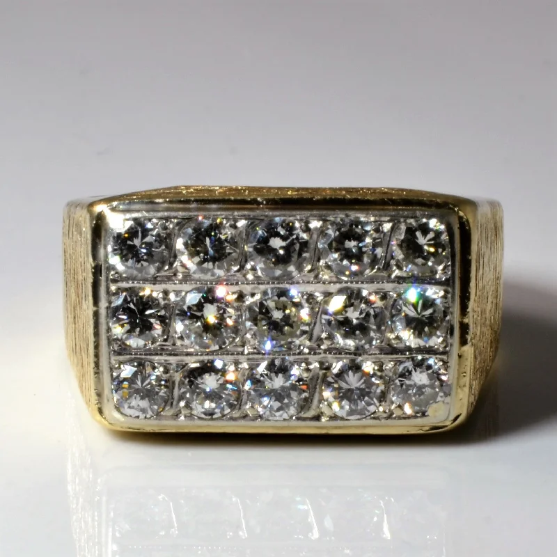 Exclusive Online Discounts On Stylish Jewelry Textured Grid Set Diamond Ring | 1.95ctw | SZ 11.25 | Exclusive Online Discounts On Stylish Jewelry Textured Grid Set Diamond Ring | 1.95ctw | SZ 11.25 |