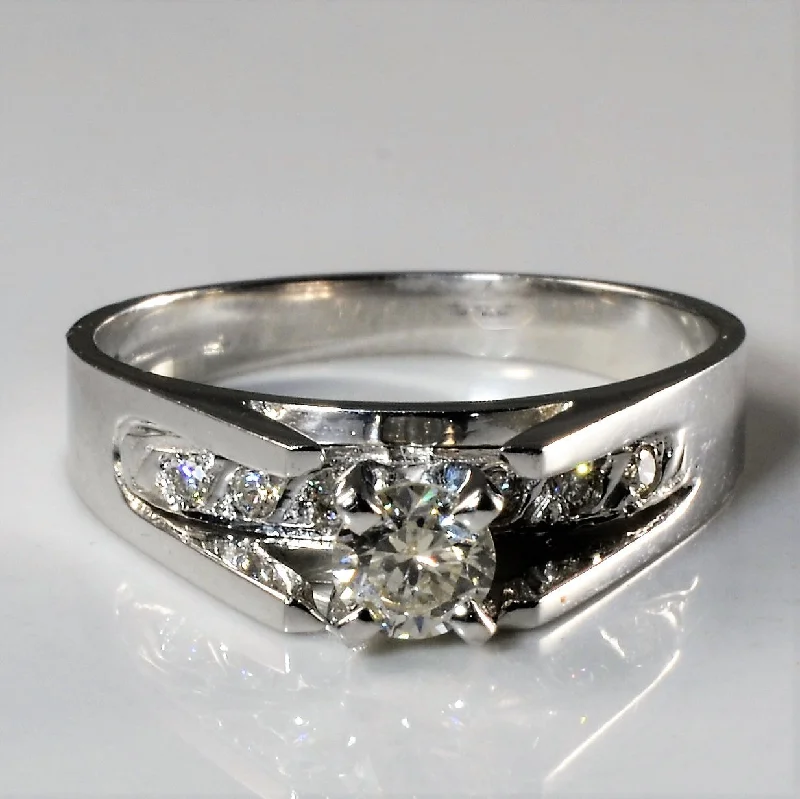 Special Offers On Handcrafted And Designer Jewelry Diamond Detailed Cathedral Engagement Ring | 0.30ctw | SZ 5.75 | Special Offers On Handcrafted And Designer Jewelry Diamond Detailed Cathedral Engagement Ring | 0.30ctw | SZ 5.75 |