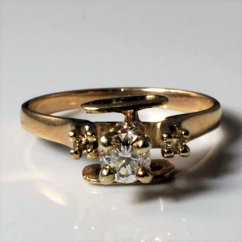 Huge Savings On Timeless Jewelry Collections High Set Three Stone Diamond Ring | 0.28ctw | SZ 5.25 | Huge Savings On Timeless Jewelry Collections High Set Three Stone Diamond Ring | 0.28ctw | SZ 5.25 |
