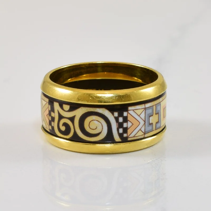 Elegant Jewelry At Unbeatable Offers – Shop Before It's Gone Mosaic Patterned Yellow Gold Band | SZ 6.25 | Elegant Jewelry At Unbeatable Offers – Shop Before It's Gone Mosaic Patterned Yellow Gold Band | SZ 6.25 |