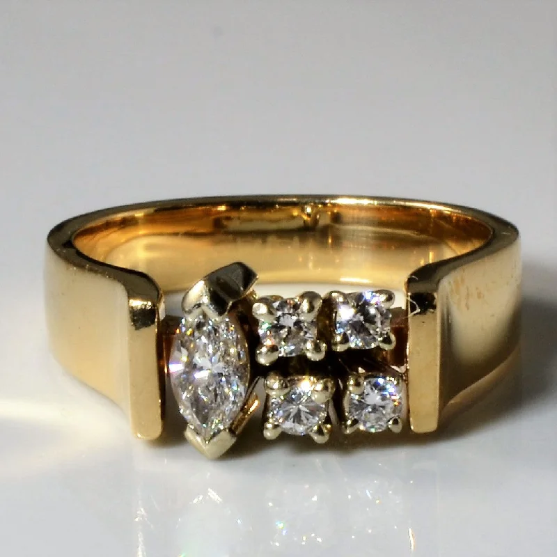 Unmissable Deals On Handmade Jewelry Collections Mixed Cut Diamond Ring | 0.43ctw | SZ 6.5 | Unmissable Deals On Handmade Jewelry Collections Mixed Cut Diamond Ring | 0.43ctw | SZ 6.5 |