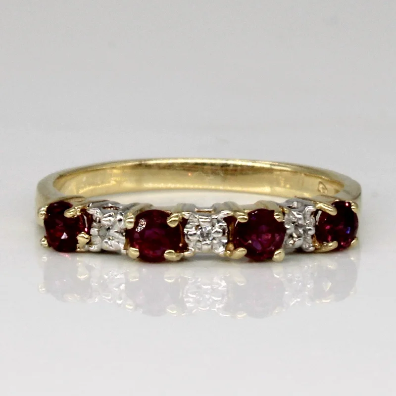 Timeless Jewelry Styles At Wallet-Friendly Prices Ruby & Diamond Ring | 0.30ctw, 0.02ctw | SZ 6 | Timeless Jewelry Styles At Wallet-Friendly Prices Ruby & Diamond Ring | 0.30ctw, 0.02ctw | SZ 6 |