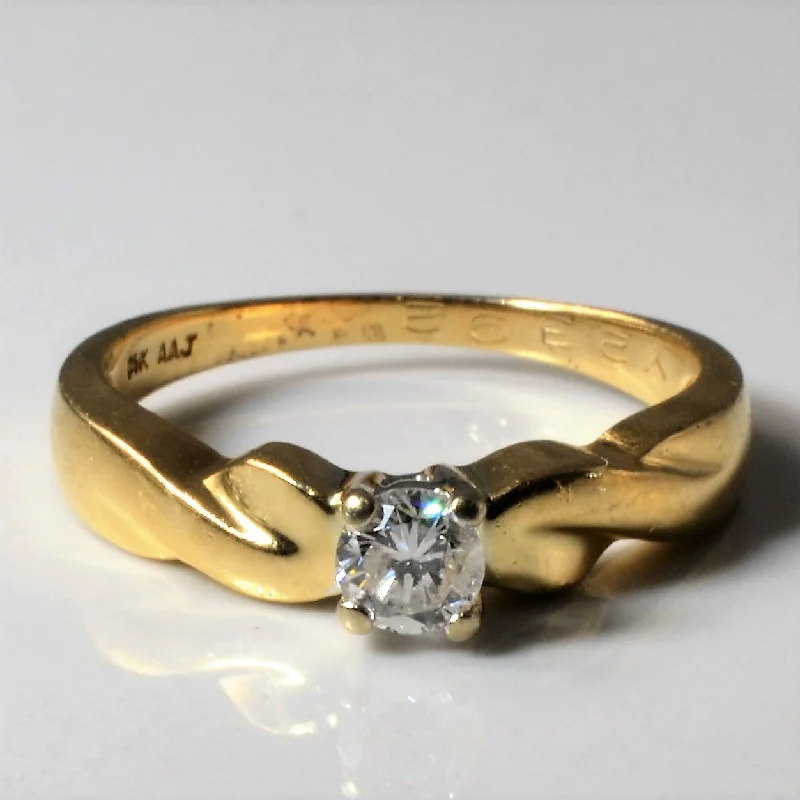 Timeless Elegance At Unbelievable Discounts Solitaire Diamond Engagement Ring | 0.23ct | SZ 6.5 | Timeless Elegance At Unbelievable Discounts Solitaire Diamond Engagement Ring | 0.23ct | SZ 6.5 |