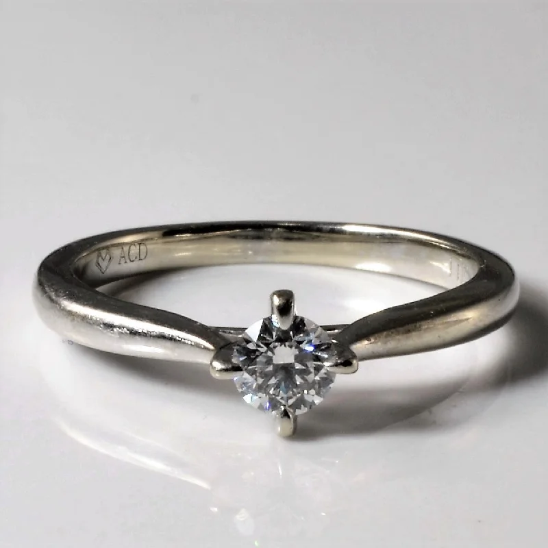 Fashion-Forward Jewelry At Incredible Prices Tapered East West Solitaire Diamond Ring | 0.23ct | SZ 6 |