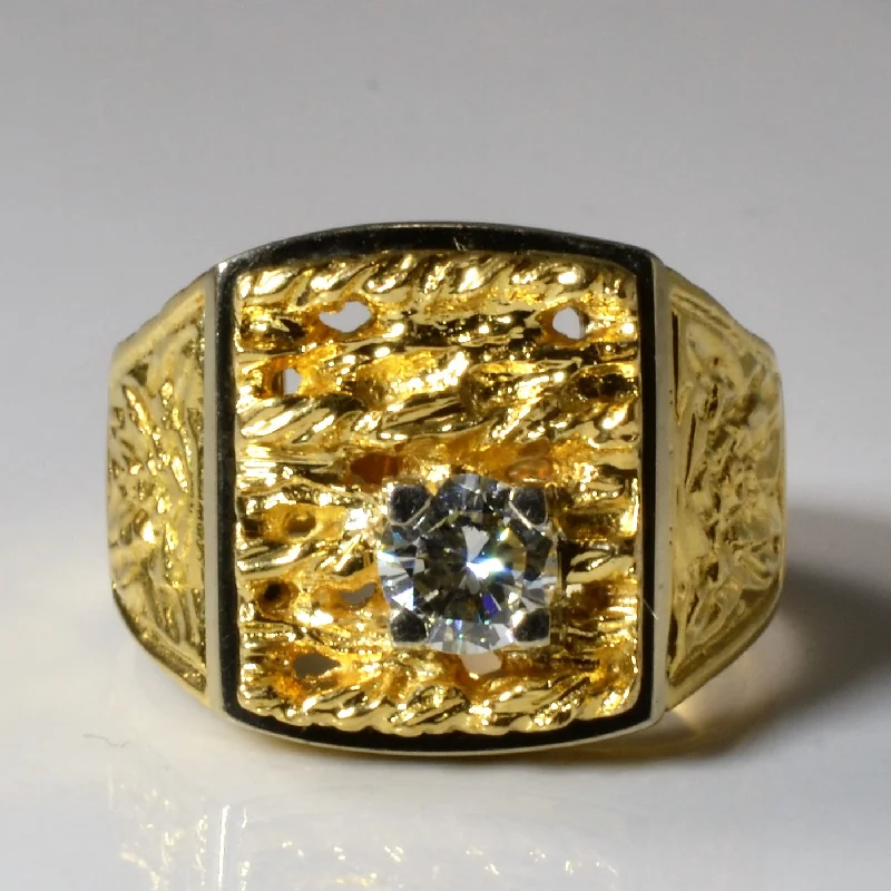 Bohemian-Inspired Jewelry For Free-Spirited Fashion Unique Diamond Solitaire Ring | 0.50ct | SZ 9.5 | Bohemian-Inspired Jewelry For Free-Spirited Fashion Unique Diamond Solitaire Ring | 0.50ct | SZ 9.5 |