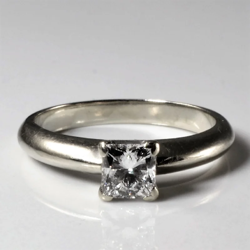 Bohemian-Inspired Jewelry For Free-Spirited Fashion Solitaire Princess Diamond Ring | 0.64ct | SZ 6.25 | Bohemian-Inspired Jewelry For Free-Spirited Fashion Solitaire Princess Diamond Ring | 0.64ct | SZ 6.25 |