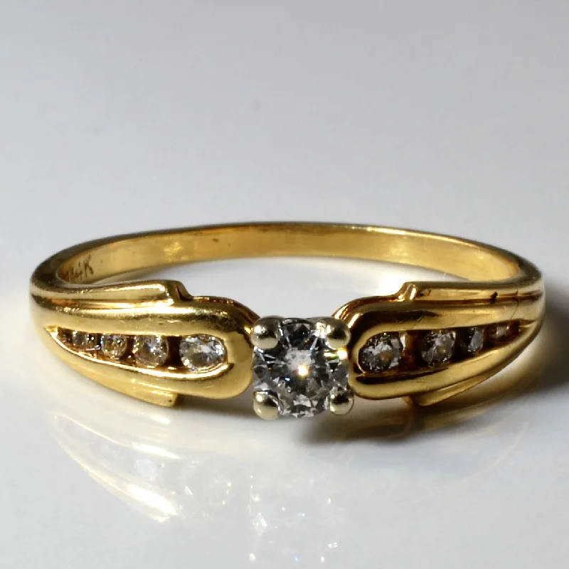 High-End Jewelry, Now More Affordable Than Ever Channel Accented Diamond Ring | 0.24ctw | SZ 7.25 | High-End Jewelry, Now More Affordable Than Ever Channel Accented Diamond Ring | 0.24ctw | SZ 7.25 |