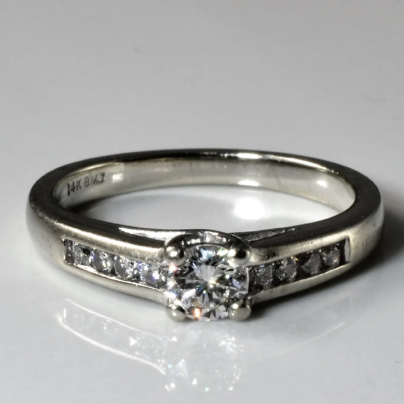 Once-A-Year Jewelry Deals – Shop Before They’Re Gone Side Channel Diamond Engagement Ring | 0.42ctw | SZ 6.25 | Once-A-Year Jewelry Deals – Shop Before They’Re Gone Side Channel Diamond Engagement Ring | 0.42ctw | SZ 6.25 |
