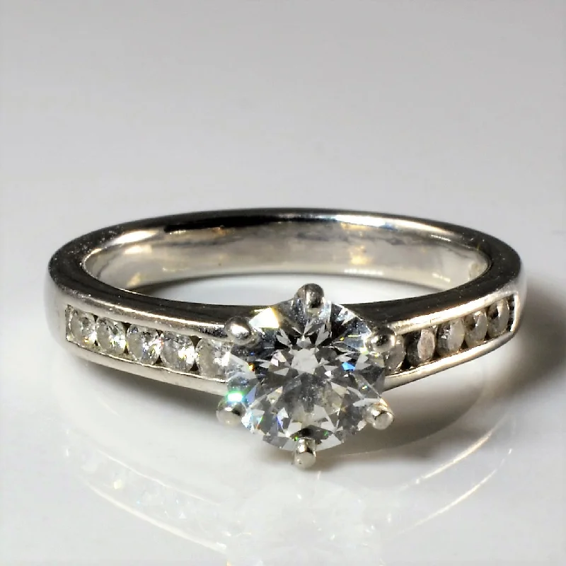 Eco-Friendly Sustainable Jewelry For Conscious Buyers Channel Detailed Six Prong Diamond Ring | 0.89ctw | SZ 5 | Eco-Friendly Sustainable Jewelry For Conscious Buyers Channel Detailed Six Prong Diamond Ring | 0.89ctw | SZ 5 |