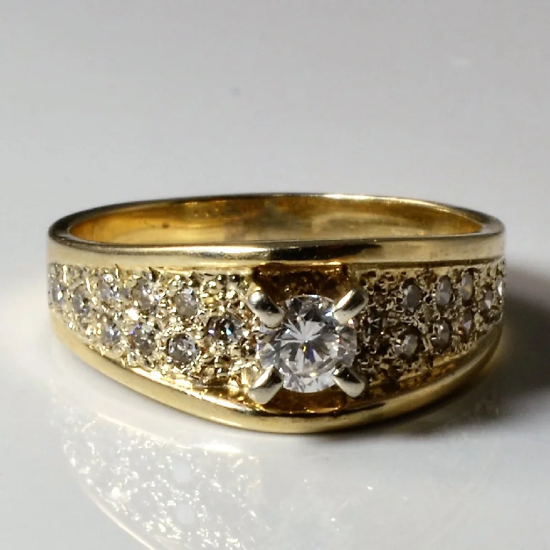 Exclusive Gemstone Jewelry Markdowns – Shop Now Pave Diamond Engagement Ring | 0.42ctw | SZ 6.25 | Exclusive Gemstone Jewelry Markdowns – Shop Now Pave Diamond Engagement Ring | 0.42ctw | SZ 6.25 |